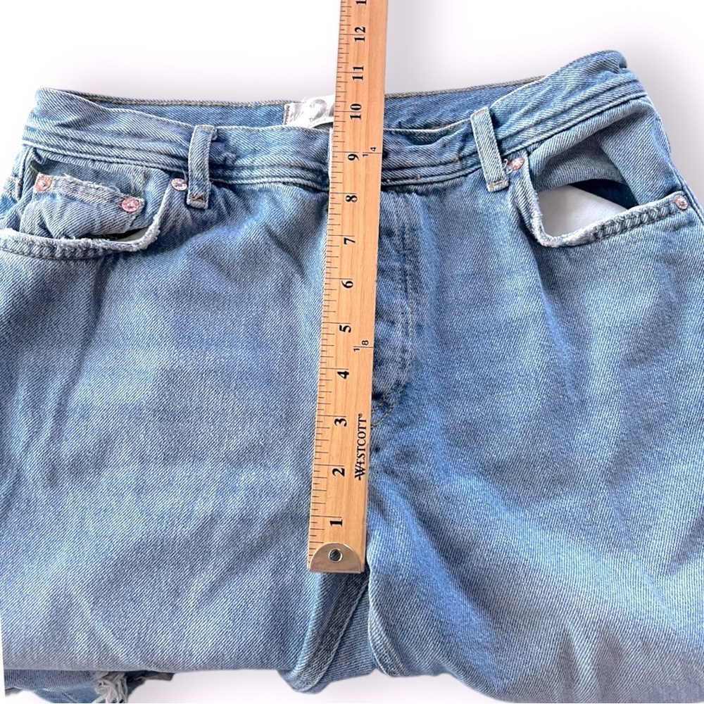 Free People x We The Free Maggie Straight Jean in Faded Blue Size 26 - Picture 9 of 12